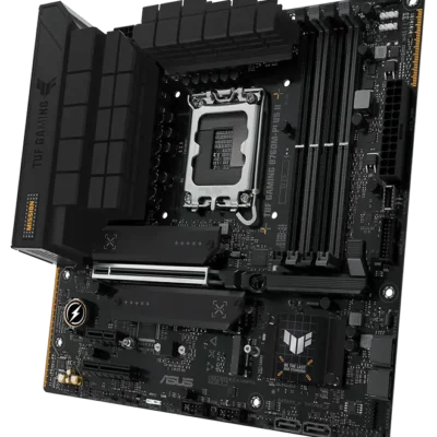 M/B LGA1700 ASUS TUF GAMING B760M-PLUS WIFI D4/4xDDR4/2xM.2/4xSATA/Wi-Fi 6 Module/2xUSB2.0/6xUSB3.2/DP/HDMI/Aura-RGB