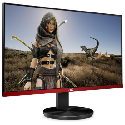 AOC 23.8″ LED LCD G2490VXA, VA, Black Red, 144Hz, 1920×1080, 178/178, 1ms, HDMI + DP, Speakers(2×2 W)