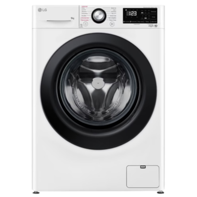 Стиральная машина LG F2V3FS6W 9кг White/Black