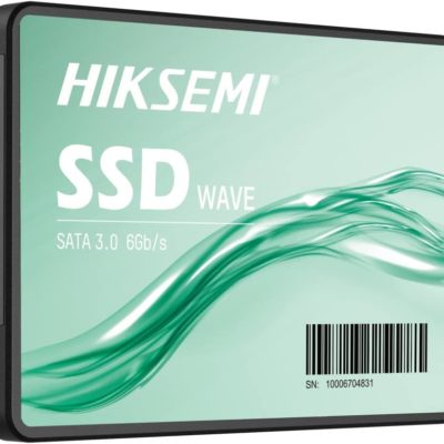 SSD HIKVISION HIKSEMI HS-SSD-WAVE(S) 128GB 2.5″, SATA III, Read up: 480Mb/s, Write up: 370Mb/s, TBW 40TB