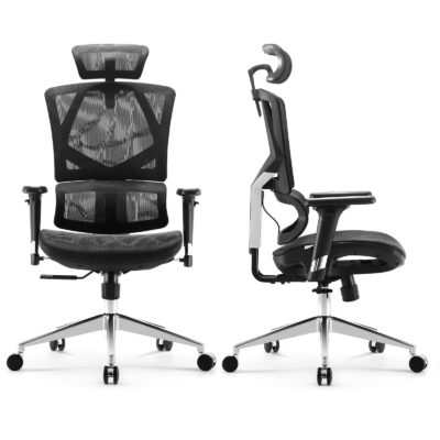 Office Chair SIHOO M16-201 BLACK class 3 TUV gaslift,330mm PP base