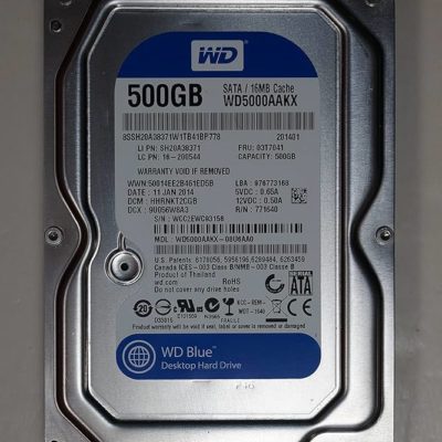 WD 500GB 7200rpm Caviar Blue SATA3 WD5000AAKX