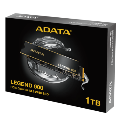 SSD ADATA LEGEND 900 512GB 3D NAND M.2 2280 PCIe NVME Gen4x4 Read / Write: 7000/5400MB