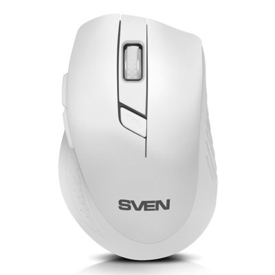 Мышь беспроводная SVEN RX-425W USB, оптическая, DPI:max1600, 5 кнопок, черный